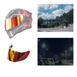 Motorcycle Helmet Visor Anti-UV Wind Shield Lens For AGV K1 / K3SV / K5(Electroplated Red) - Helmets by PMC TechLife | Online Shopping South Africa | PMC TechLife