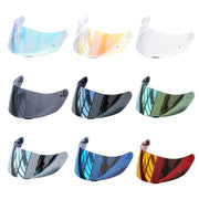 Motorcycle Helmet Visor Anti-UV Wind Shield Lens For AGV K1 / K3SV / K5(Electroplated Red)