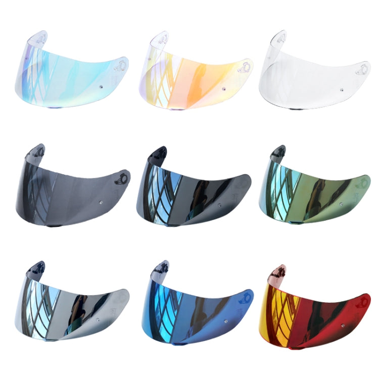 Motorcycle Helmet Visor Anti-UV Wind Shield Lens For AGV K1 / K3SV / K5(Electroplated Blue)