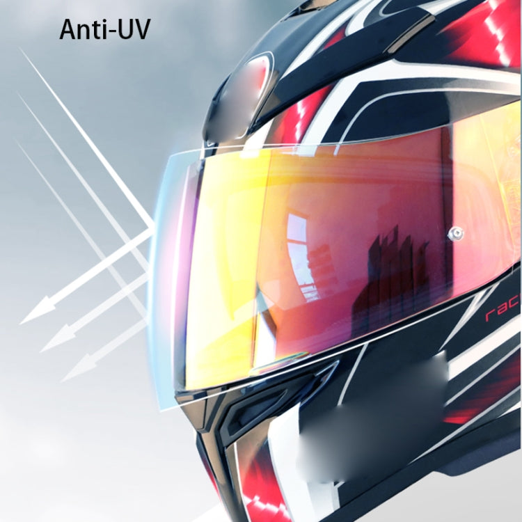 Motorcycle Helmet Visor Anti-UV Wind Shield Lens For AGV K1 / K3SV / K5(Tea Black)