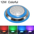 12W LED Stainless Steel Wall-mounted Pool Light Landscape Underwater Light(Colorful Light) - Underwater Lights by PMc TechLife | Online Shopping South Africa | PMc TechLife | Buy Now Pay Later Mobicred