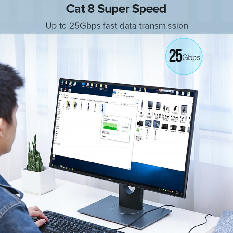 UGREEN CAT8 Ethernet Network LAN Cable, Length:5m