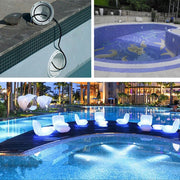 9W LED Recessed Swimming Pool Light Underwater Light Source(Colorful Light)