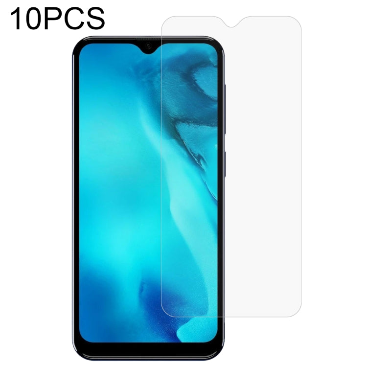 10 PCS 0.26mm 9H 2.5D Tempered Glass Film For Doogee X93