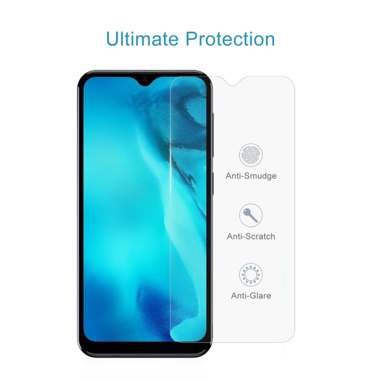 10 PCS 0.26mm 9H 2.5D Tempered Glass Film For Doogee X93