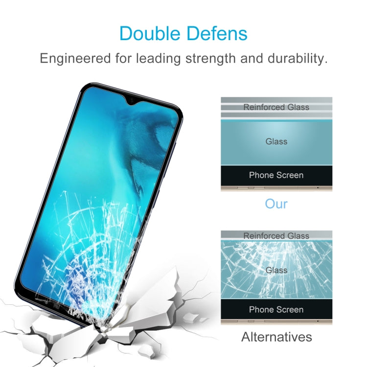 10 PCS 0.26mm 9H 2.5D Tempered Glass Film For Doogee X93