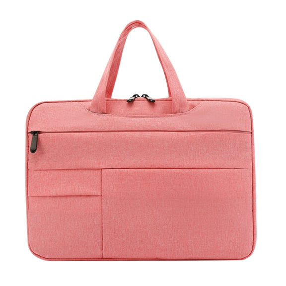 POFOKO C510 Water-resistant Oxford Cloth Laptop Handbag For 13.3 inch Laptops(Pink)