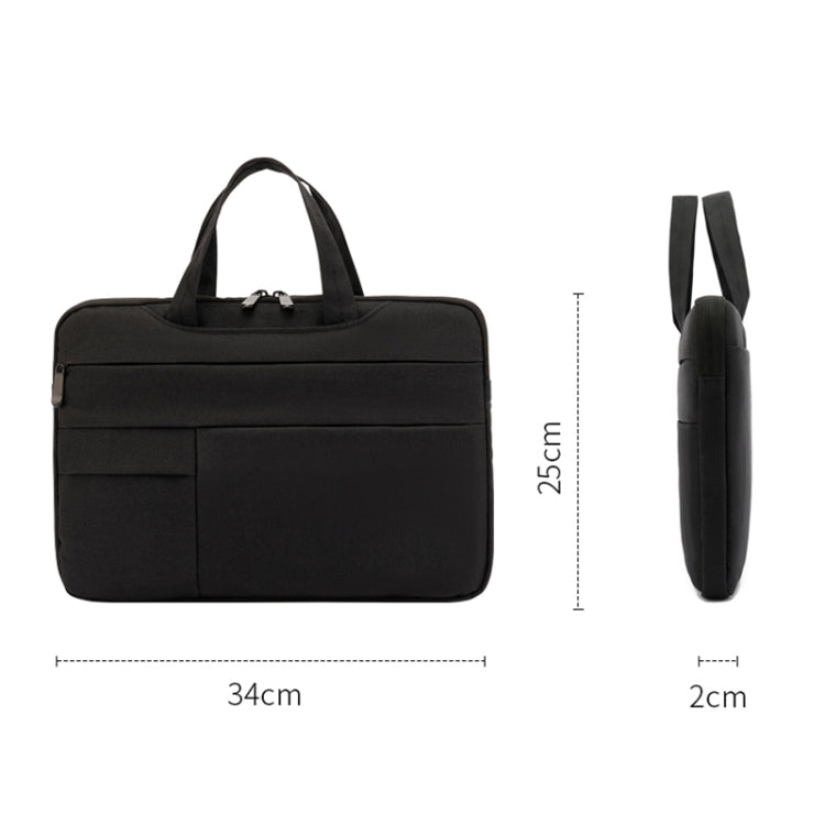 C510 Water-resistant Oxford Cloth Laptop Handbag For 15.4-16 inch Laptops(Black)