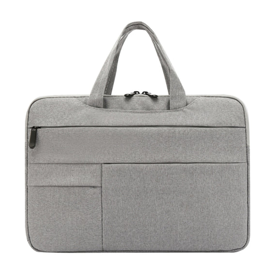 POFOKO C510 Water-resistant Oxford Cloth Laptop Handbag For 15.6 inch Laptops(Grey)
