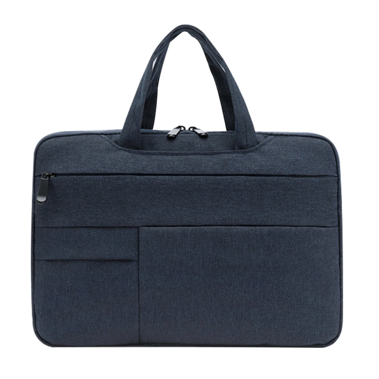 POFOKO C510 Water-resistant Oxford Cloth Laptop Handbag For 15.6 inch Laptops(Navy Blue)