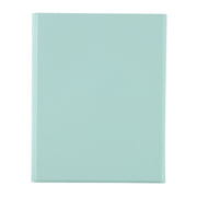 A07B-A Lambskin Texture Square Keycap Bluetooth Keyboard Leather Case with Touch Control For iPad 9.7 2018 & 2017 / Pro 9.7 inch / Air 2(Light Green)