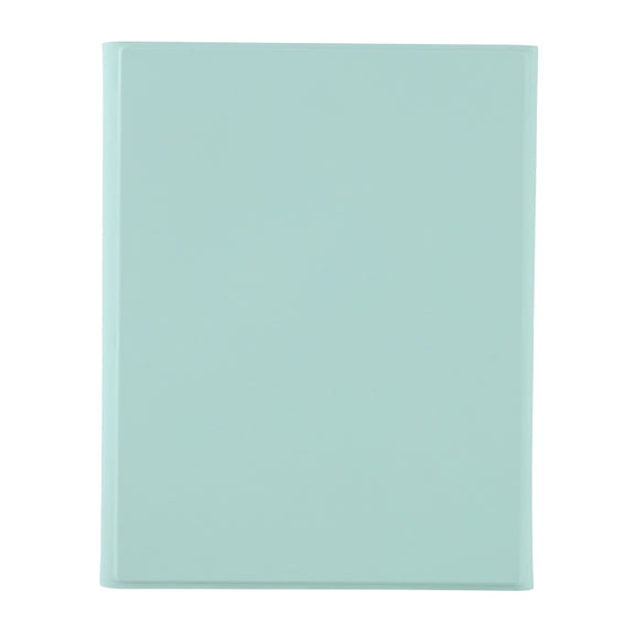 A07B-A Lambskin Texture Square Keycap Bluetooth Keyboard Leather Case with Touch Control For iPad 9.7 2018 & 2017 / Pro 9.7 inch / Air 2(Light Green)