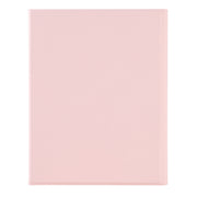 A102B-A Lambskin Texture Square Keycap Bluetooth Keyboard Leather Case with Touch Control For iPad Pro 10.5 inch / 10.2 2021 & 2020 & 2019 / Air 3(Pink)
