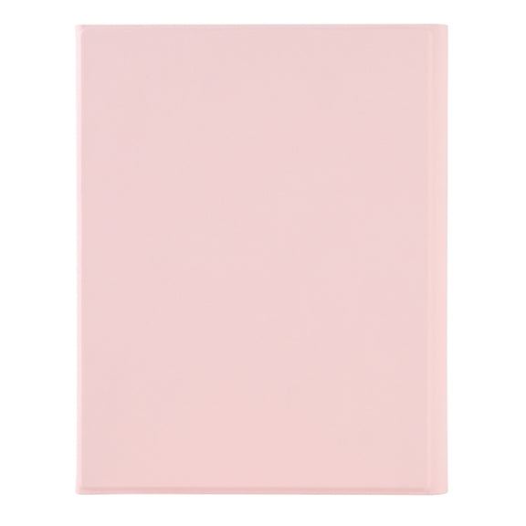 A102B-A Lambskin Texture Square Keycap Bluetooth Keyboard Leather Case with Touch Control For iPad Pro 10.5 inch / 10.2 2021 & 2020 & 2019 / Air 3(Pink)