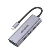 amalink 95119D Type-C / USB-C to 4 Ports USB + PD 3.0 Multi-function HUB Docking Station(Grey) - USB HUB by amalink | Online Shopping South Africa | PMC TechLife | Buy Now Pay Later Mobicred