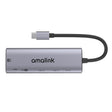 amalink 95126 Type-C / USB-C to Dual HDMI + 2 Ports USB + PD 3.0 Multi-function HUB(Grey) - free shipping - PMC TechLife - Order now!
