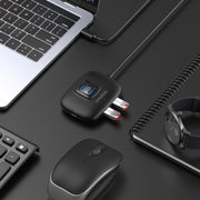 amalink UC310 Type-C / USB-C to 4 Ports USB Multi-function HUB(Black)
