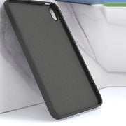 For iPad mini 2024 / mini 6 Mutural Silicone Microfiber Tablet Case(Pink Orange)