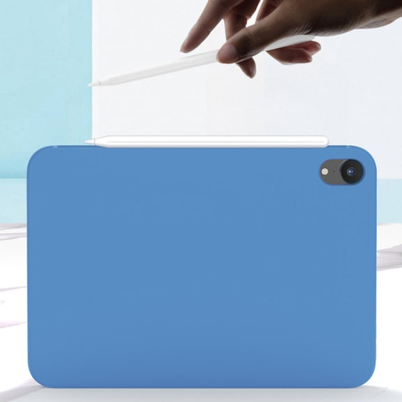 For iPad mini 2024 / mini 6 Mutural Silicone Microfiber Tablet Case(Pink)