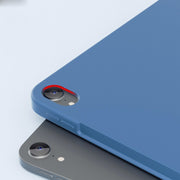 For iPad Air 11 2024 / Air 2022 /  Air 2020 10.9 Mutural Silicone Microfiber Tablet Case(Sky Blue)