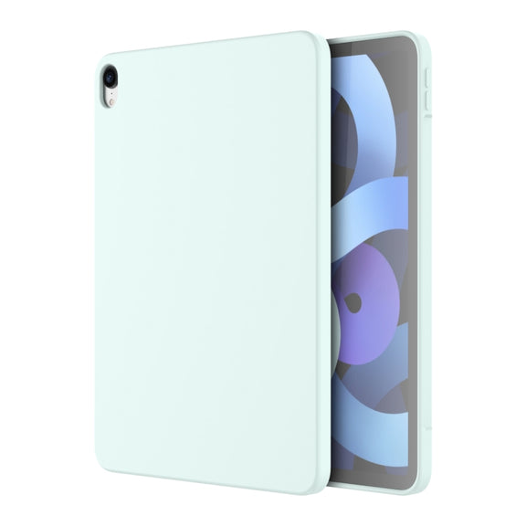 For iPad Air 11 2024 / Air 2022 /  Air 2020 10.9 Mutural Silicone Microfiber Tablet Case(Sky Blue)