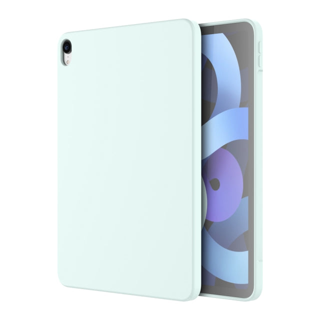 For iPad Air 11 2024 / Air 2022 /  Air 2020 10.9 Mutural Silicone Microfiber Tablet Case(Sky Blue)