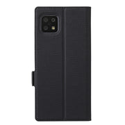 For Sharp Aquos Sense 6 ViLi K Series Magnetic Buckle Horizontal Flip Leather Phone Case(Black)