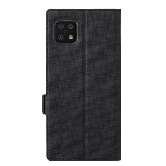For Sharp Aquos Sense 6 ViLi K Series Magnetic Buckle Horizontal Flip Leather Phone Case(Black)