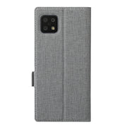 For Sharp Aquos Sense 6 ViLi K Series Magnetic Buckle Horizontal Flip Leather Phone Case(Grey)