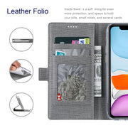For Sharp Aquos Sense 6 ViLi K Series Magnetic Buckle Horizontal Flip Leather Phone Case(Grey)