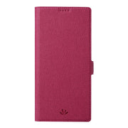 For Sharp Aquos Sense 6 ViLi K Series Magnetic Buckle Horizontal Flip Leather Phone Case(Rose Red)