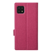 For Sharp Aquos Sense 6 ViLi K Series Magnetic Buckle Horizontal Flip Leather Phone Case(Rose Red)