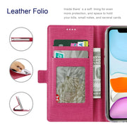 For Sharp Aquos Sense 6 ViLi K Series Magnetic Buckle Horizontal Flip Leather Phone Case(Rose Red)