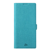 For Sharp Aquos Sense 6 ViLi K Series Magnetic Buckle Horizontal Flip Leather Phone Case(Blue)