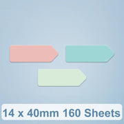 14 x 40mm 160 Sheets Thermal Printing Label Paper For NiiMbot D101 / D11(Arrow Direction)