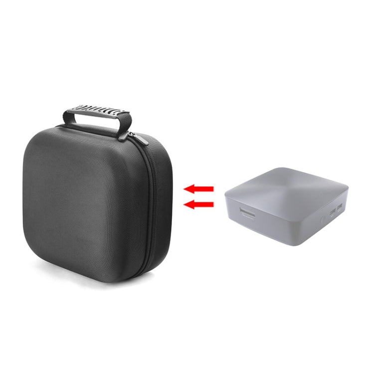 For ASUS VivoMini UN62 Mini PC Protective Storage Bag(Black)