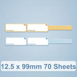 12.5 x 99mm 70 Sheets Thermal Label Data Cable Sort Stickers For NiiMbot D101 / D11(Lucky You) - Printing Paper by PMC TechLife | Online Shopping South Africa | PMC TechLife | Buy Now Pay Later Mobicred