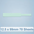 12.5 x 99mm 70 Sheets Thermal Label Data Cable Sort Stickers For NiiMbot D101 / D11(Mint Green) - Printer Accessories by PMC TechLife | Online Shopping South Africa | PMC TechLife | Buy Now Pay Later Mobicred