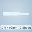 12.5 x 99mm 70 Sheets Thermal Label Data Cable Sort Stickers For NiiMbot D101 / D11(Cyan Cloud) - Printing Paper by PMC TechLife | Online Shopping South Africa | PMC TechLife | Buy Now Pay Later Mobicred