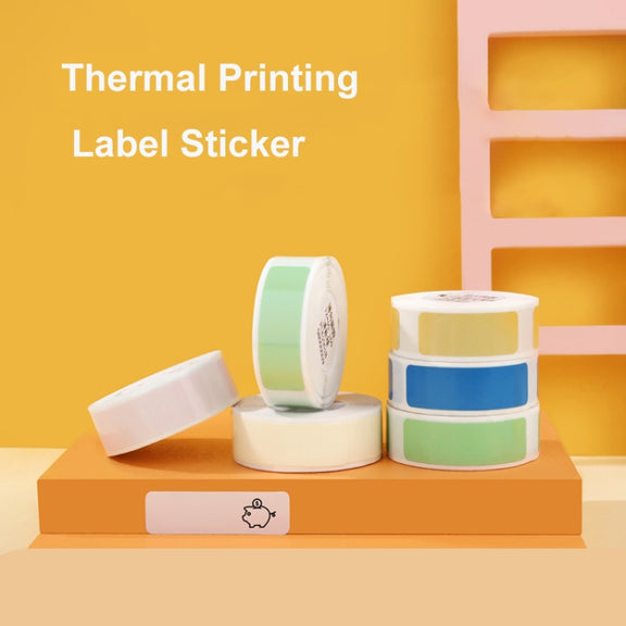 25 x 50mm 130 Sheets Thermal Printing Label Paper Stickers For NiiMbot D101 / D11(Mint Green)