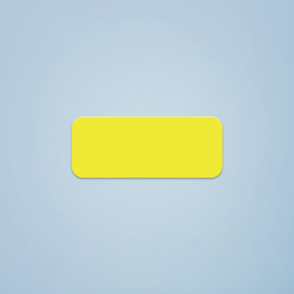 10 x 25mm 240 Sheets Thermal Printing Label Paper Stickers For NiiMbot D101 / D11(Yellow)