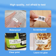20 x 45mm 150 Sheets Thermal Printing Label Paper Stickers For NiiMbot D101 / D11(White)