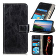 For OPPO Reno7 5G Retro Crazy Horse Texture Horizontal Flip Leather Phone Case(Black) - OPPO Cases by PMC TechLife | Online Shopping South Africa | PMC TechLife | Buy Now Pay Later Mobicred