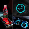 2 PCS Car Constellation Series AcrylicColorful USB Charger Water Cup Groove LED Atmosphere Light(Virgo) - Car Drink Holders by PMC TechLife | Online Shopping South Africa | PMC TechLife | Buy Now Pay Later Mobicred