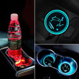 2 PCS Car Constellation Series AcrylicColorful USB Charger Water Cup Groove LED Atmosphere Light(Sagittarius) - Car Drink Holders by PMC TechLife | Online Shopping South Africa | PMC TechLife | Buy Now Pay Later Mobicred