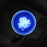 Car AcrylicColorful USB Charger Water Cup Groove LED Atmosphere Light(Bell)