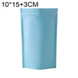 100 PCS/Set Matte Aluminum Foil Snack Stand-up Pouch, Size:10x15+3cm(Sky Blue) - Preservation Supplies by PMC TechLife | Online Shopping South Africa | PMC TechLife | Buy Now Pay Later Mobicred