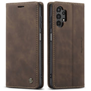For Samsung Galaxy A13 4G/A13 5G/A04S/A04/M13 5G CaseMe 013 Multifunctional Horizontal Flip Leather Phone Case(Coffee)