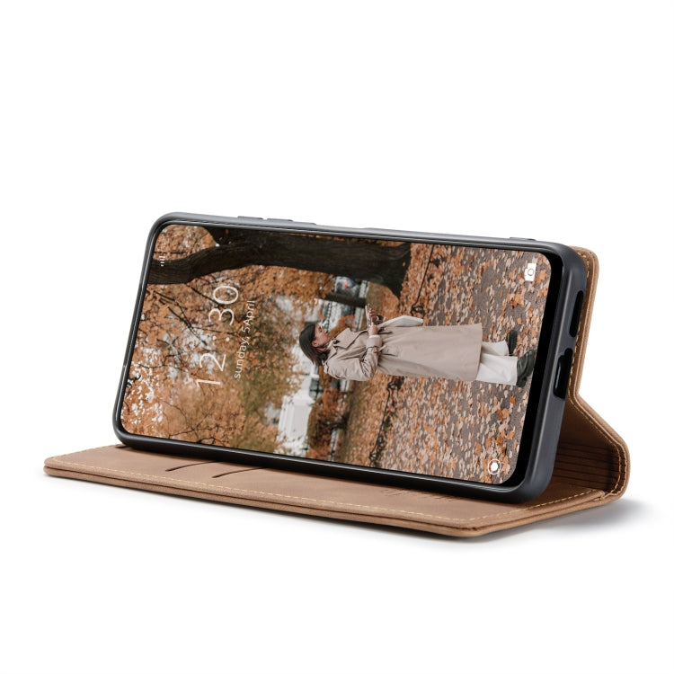 For Xiaomi Redmi Note 11 Pro Global/Redmi Note 11 Pro 5G Global CaseMe 013 Multifunctional Horizontal Flip Leather Phone Case(Brown)