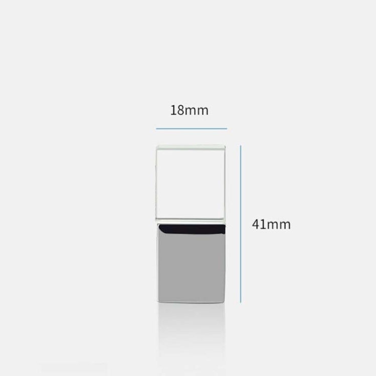 Crystal Flash Light Emitting USB 2.0 Flash Drive Car Music USB Flash Drive, Capacity:8GB(White)